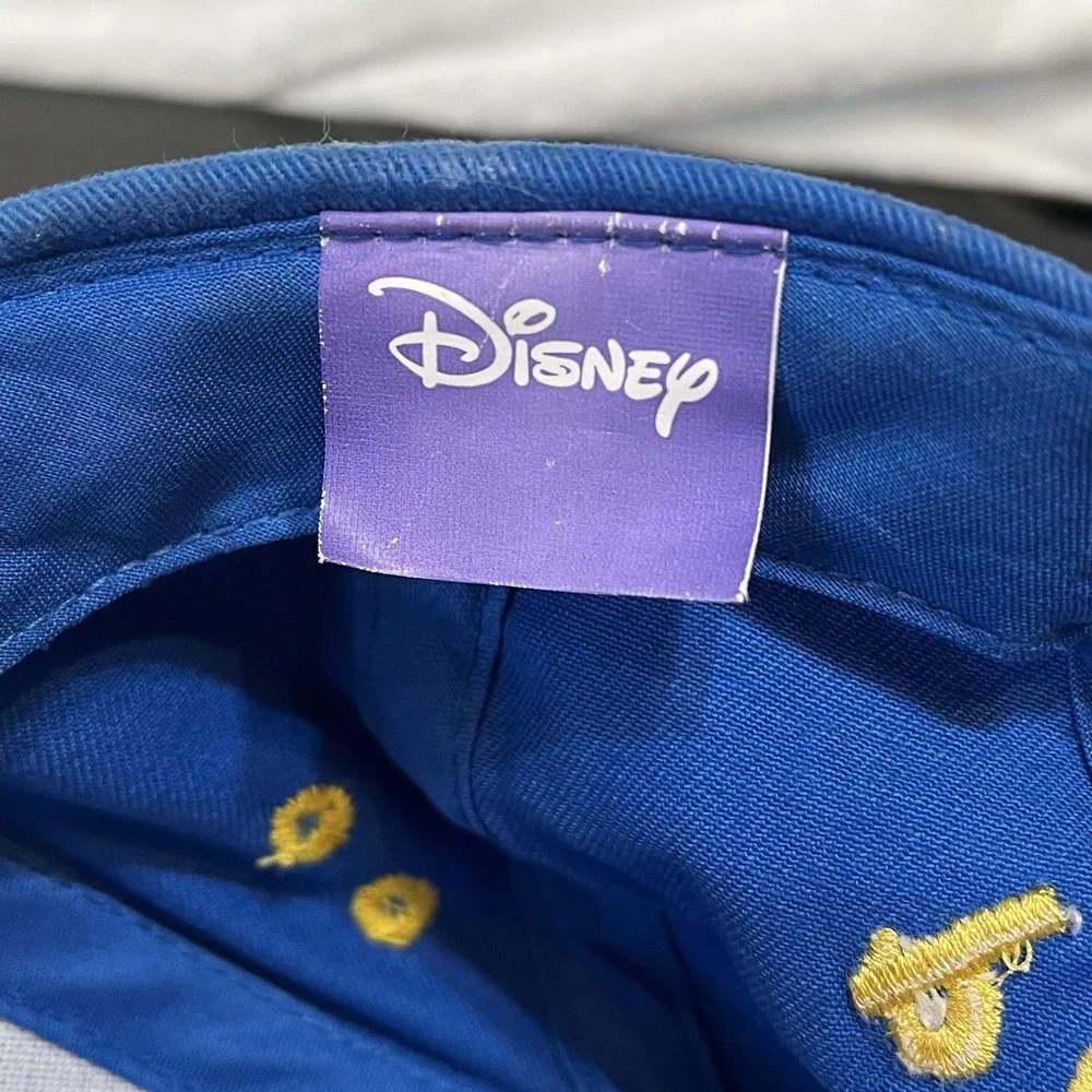 Vtg Disney Winnie Pooh Face Bear Hat Baseball Cap Disney Youth Kids Child Size